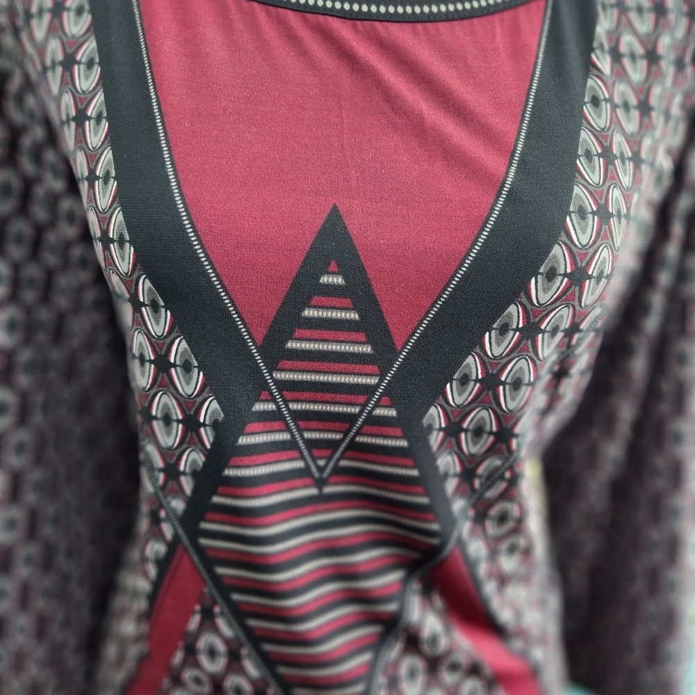 Max Studio Patterned Mini Dress - image 3